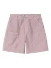 Carhartt Branford Double Knee Short In Pink