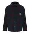 Carhartt Long Sleeve Plaid Shirt With Chest Pocket In Multi