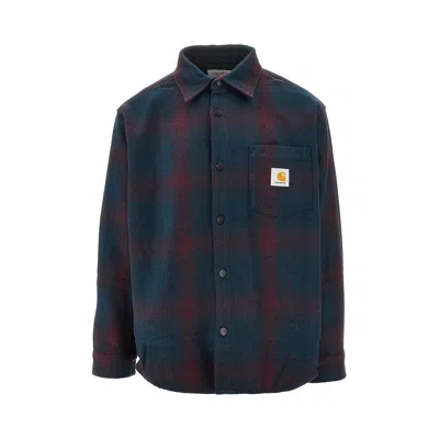 Carhartt 'brennan' Wool-blend Overshirt In Multi