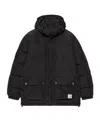 Carhartt Brent Jacket Puffer Jackets Black In Black