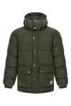 Carhartt 'brent Jacket' Down Jacket In Green