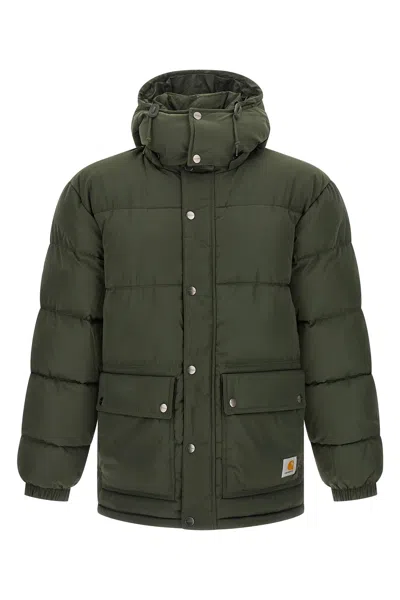 Carhartt 'brent Jacket' Down Jacket In Green