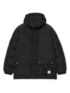 Carhartt Brent Jacket Puffer Jackets Black In Black
