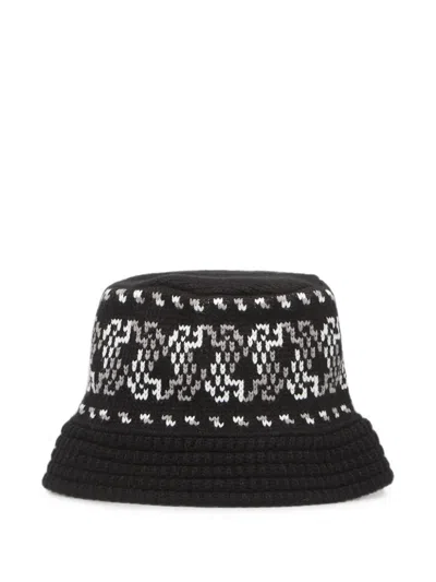 Carhartt Bricky Man Knitted Bucket Hat In Multi