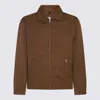 Carhartt Brown Modular Jacket In Lumber