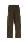 Carhartt Brown Cotton Kade Cargo Pant In Green