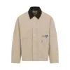Carhartt Wip Dayton Trucker Dusty Brown Jacket In Neutral