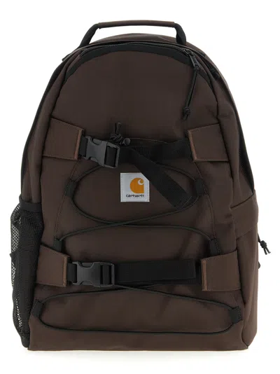 CARHARTT MEN BROWN KICKFLIP BACKPACK, ONESIZE LUXURY BACKPACKS FOR MEN DARVEYS