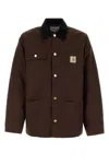 Carhartt Wip Michigan Winter Tobacco Jacket In Brown
