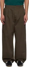 Carhartt Brown Marv Trousers In 2ls06 Liberica