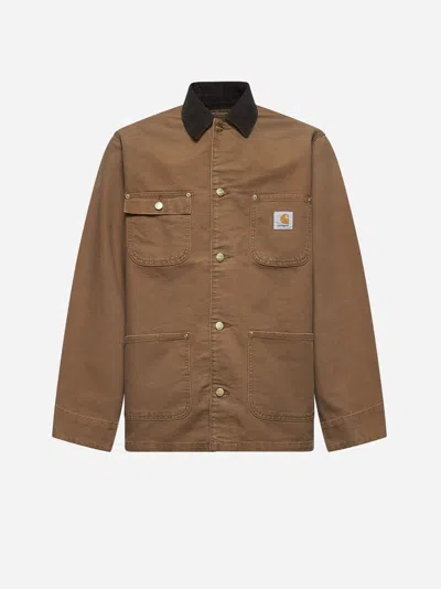 CARHARTT BROWN OG CHORE COAT JACKET