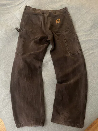 Pre-owned Carhartt Brown Painter Pants
