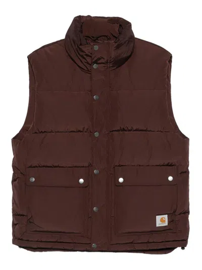 Carhartt Brown Vest With Pockets