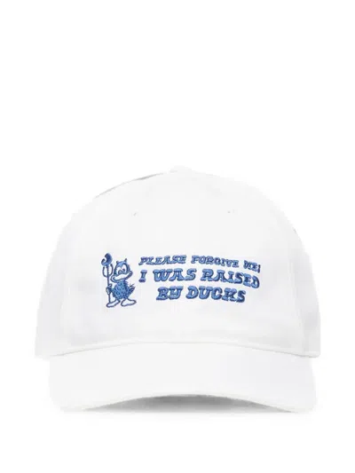 Carhartt Bumper Sticker Baseball Cap In White