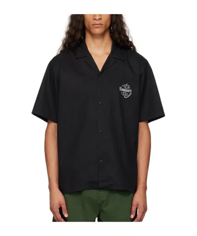 Carhartt Button-down Shirt In Black