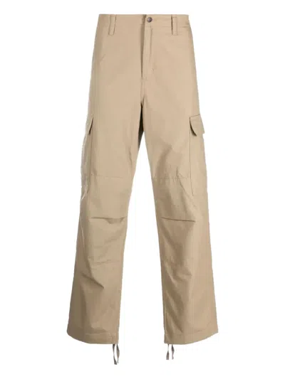 Carhartt Button-fastening Cargo Pants In Neutral