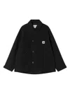 Carhartt Button-fastening Jacket In Black