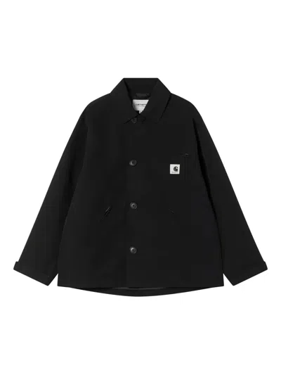 Carhartt Button-fastening Jacket In Black