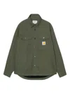 Carhartt Button Fastening Shirt In Green