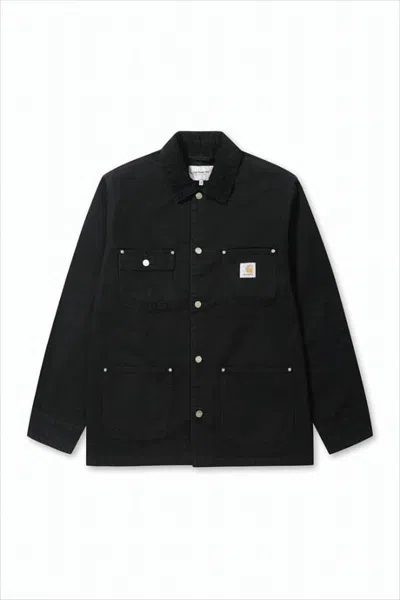 Carhartt Button-up Black Leroy Chore Coat