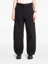 Carhartt Buttoned Cargo Pant In Brown