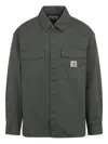 Carhartt Long Sleeve Shirt Jacket With Chest Pockets In Green