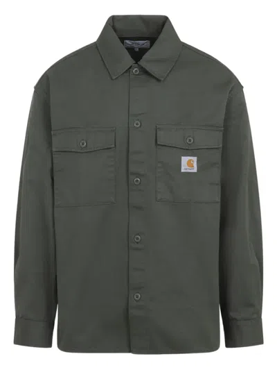 CARHARTT BUTTONED PATCH-POCKET JACKET