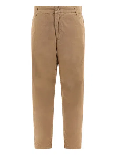 Carhartt Calder Straight-leg Chino Pants In Beige
