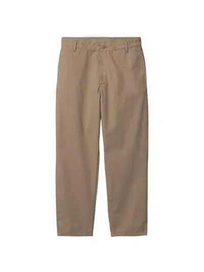 Carhartt Calder Trousers In Brown