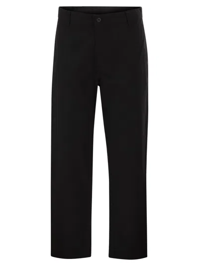 Carhartt Calder Twill Chino Trousers In Black