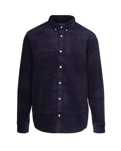 CARHARTT CAMICIA L/S MADISON CORD DARK NAVY