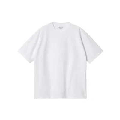 Carhartt Camiseta Ss Dawson In White