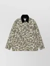 Carhartt Tapestry Chore Camo Duck Jacquard Jacket In Gray