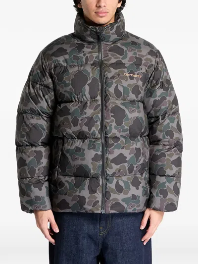 Carhartt Camouflage Jacket In Multi