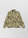 Carhartt Camouflage Long Sleeve Collared Jacket In Multi
