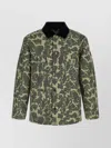 Carhartt Camouflage Pattern Chore Coat Front Pockets In Green