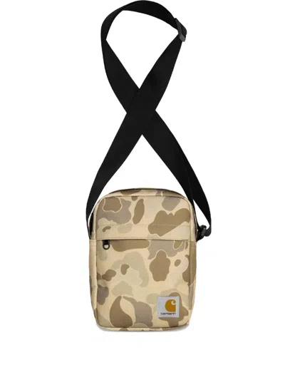 Carhartt Camouflage-pattern Shoulder Bag In Neutral