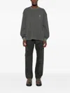 Carhartt Camouflage-pattern Trousers In Black