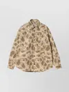 Carhartt Work In Progress Camo Duck Cotton Canvas Button-up Shirt