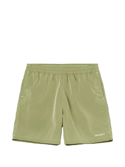 Carhartt Canby Elasticised Green Shorts