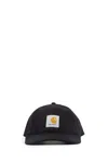 Carhartt Work In Progress Icon Adjustable Baseball Cap In Black