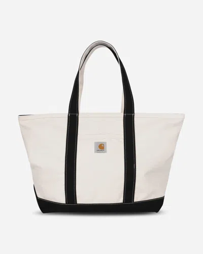 Carhartt Canvas Beach Tote Bag Natural / Black In Multi