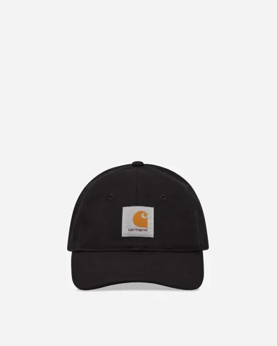 Carhartt Canvas Cap In Black