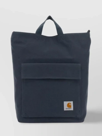 CARHARTT CANVAS DAWN TOTE BAG WITH FRONT POCKET