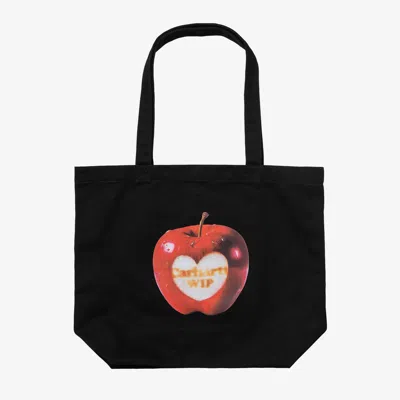 Carhartt Canvas Graphic Tote In Gray