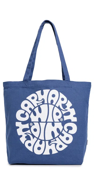 Carhartt Canvas Graphic Tote Jazzy Print/blue Iris