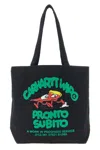 Carhartt Canvas Graphic Tote Tote Bag Black In Black