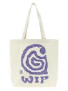 Carhartt Canvas Graphic Tote Tote Bag White In White