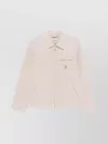 Carhartt Canvas Jacket Zip Pockets In Neutral