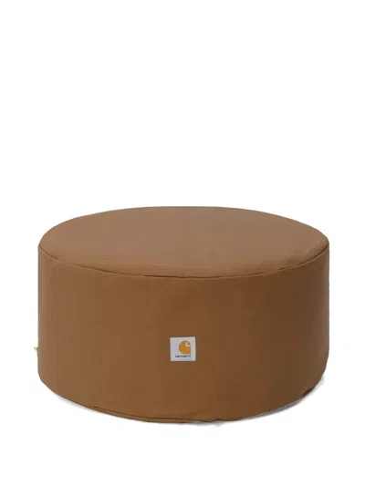 Carhartt Canvas Pouf In Braun